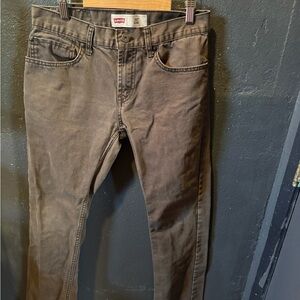 Kids Levi's Brown 511 Slim Jeans